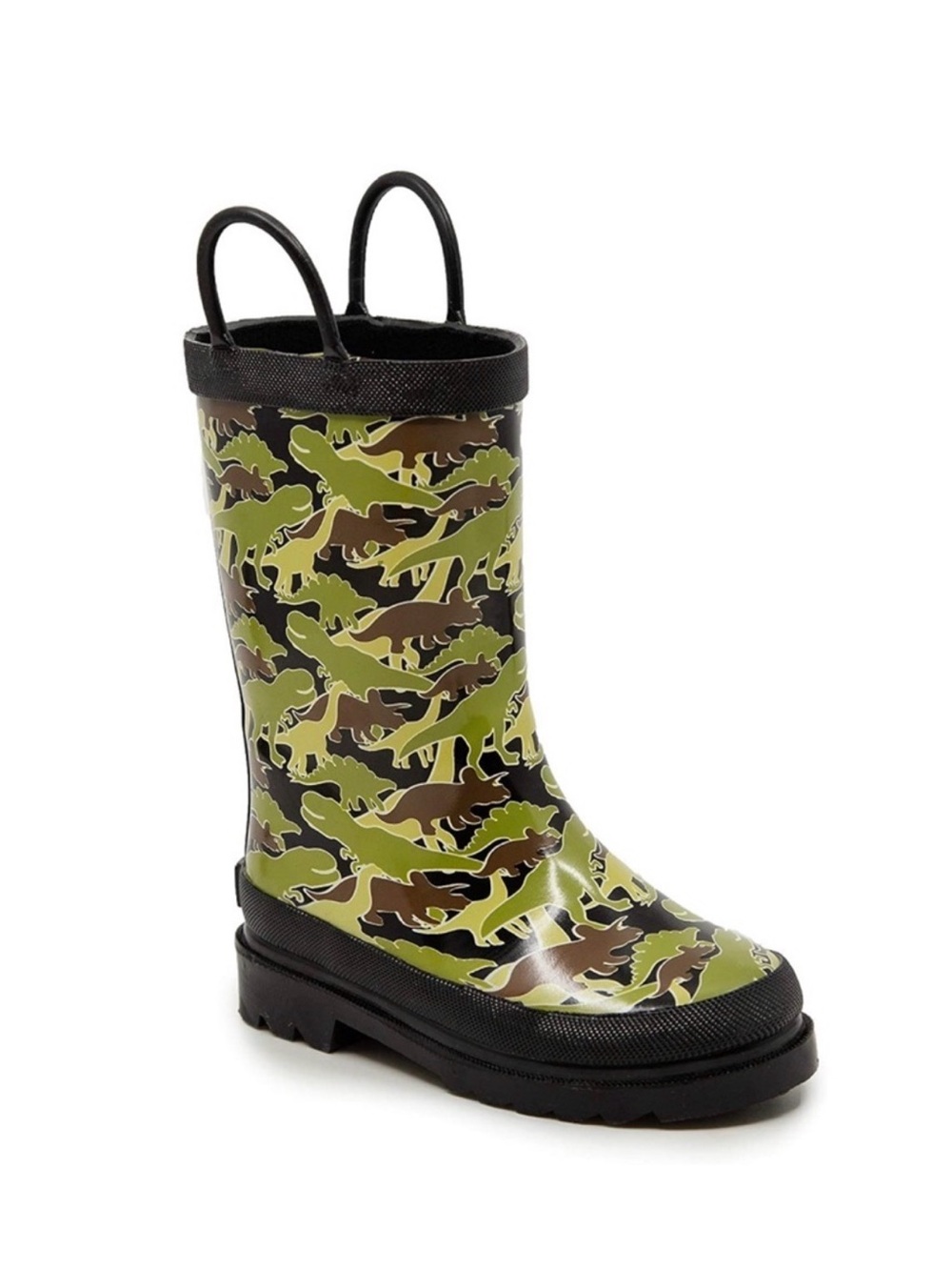 London Fog Boys Rain Boots size 5 Rubber Waterproof NEW # box 927